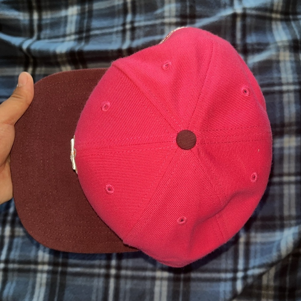 47 Los Angeles Angles Pink Adjustable Cap - Picture 10 of 17